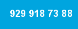 929 918 73 88 929 918 73 88